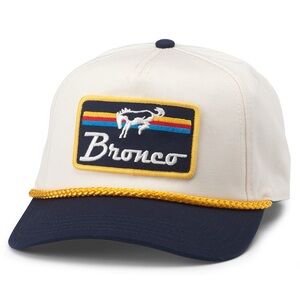 Bronco Beige and Navy Hat